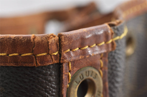 Authentic Louis Vuitton Monogram Petit Noe M42226 Shoulder Drawstring Bag K4731