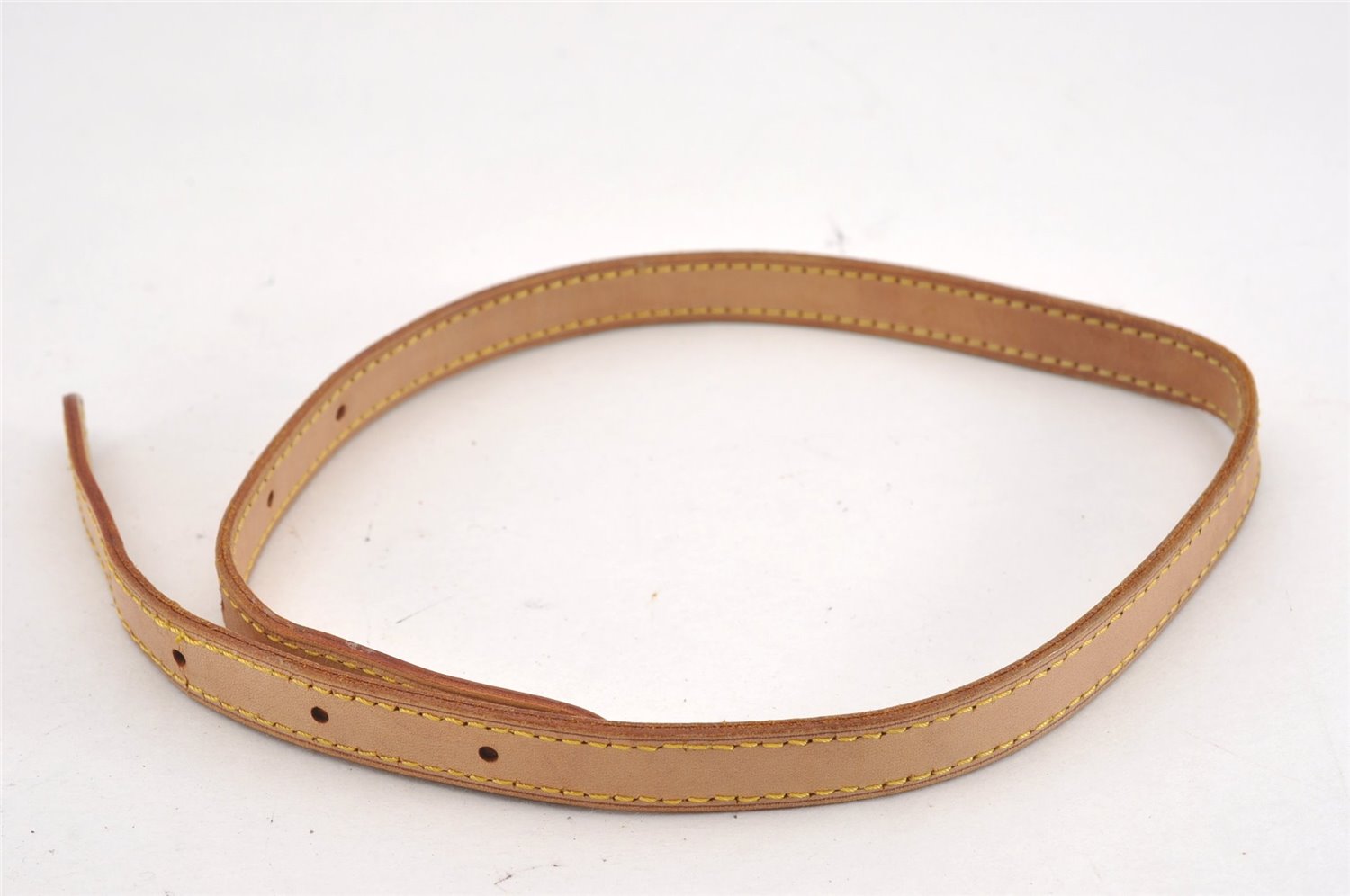 Authentic Louis Vuitton Leather Shoulder Strap For Bucket PM 27.6