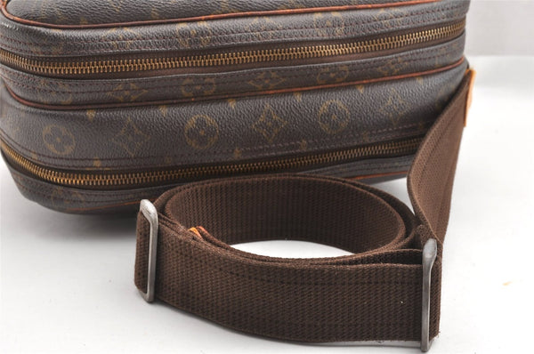 Authentic Louis Vuitton Monogram Reporter PM Shoulder Bag M45254 Junk K4733