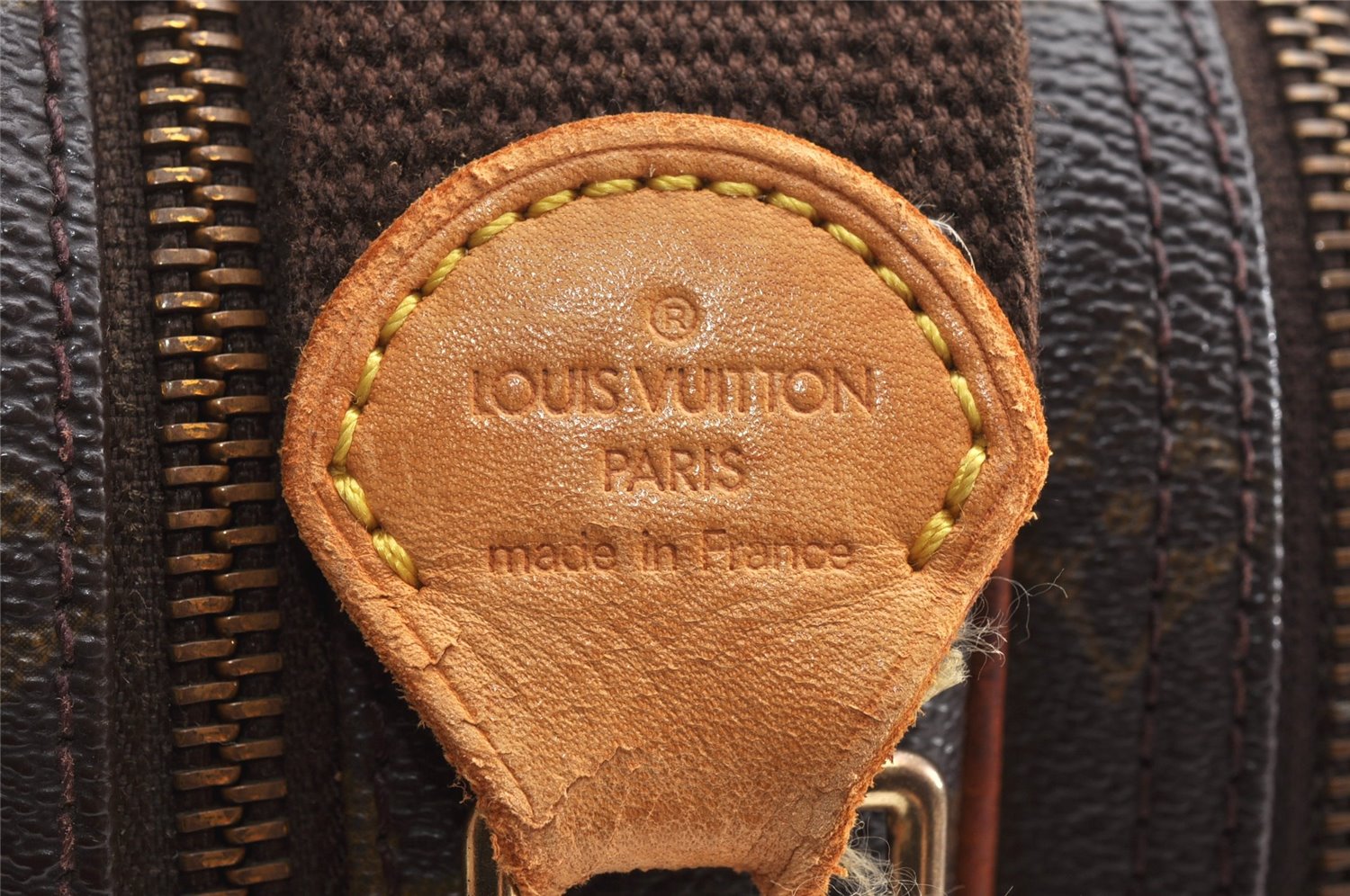 Authentic Louis Vuitton Monogram Reporter PM Shoulder Bag M45254 Junk K4733