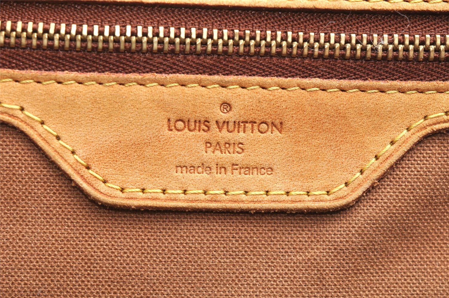 Auth Louis Vuitton Monogram Batignolles Horizontal Tote Bag M51154 LV Junk K4739