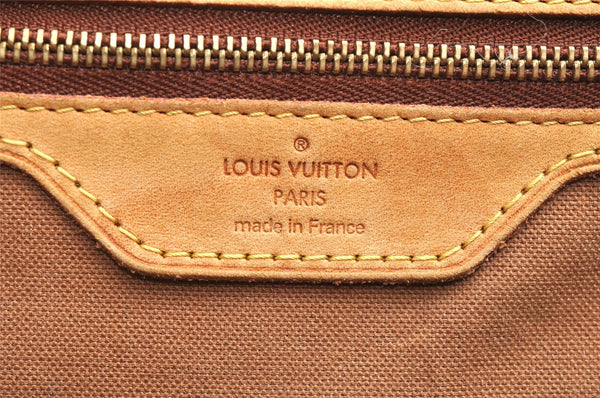 Auth Louis Vuitton Monogram Batignolles Horizontal Tote Bag M51154 LV Junk K4739