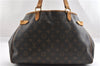 Auth Louis Vuitton Monogram Batignolles Horizontal Tote Bag M51154 LV Junk K4739