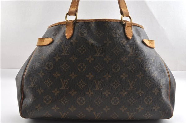 Auth Louis Vuitton Monogram Batignolles Horizontal Tote Bag M51154 LV Junk K4739