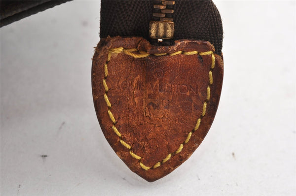 Authentic Louis Vuitton Monogram Poche Toilette 15 M47546 Cosmetics Pouch K4740