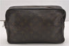 Auth Louis Vuitton Monogram Trousse Toilette 28 Clutch Hand Bag M47522 LV K4744