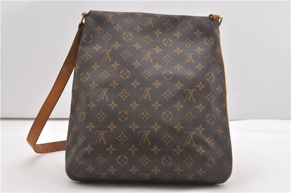 Authentic Louis Vuitton Monogram Musette Shoulder Cross Body Bag M51256 LV K4745