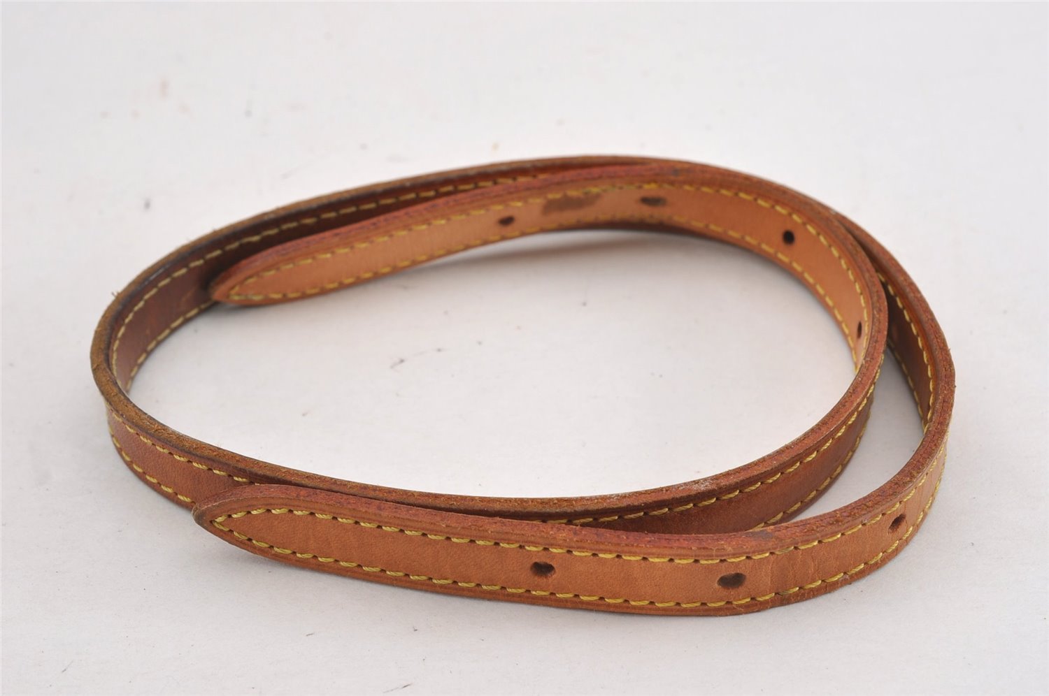 Authentic Louis Vuitton Leather Shoulder Strap For Bucket PM 27.6