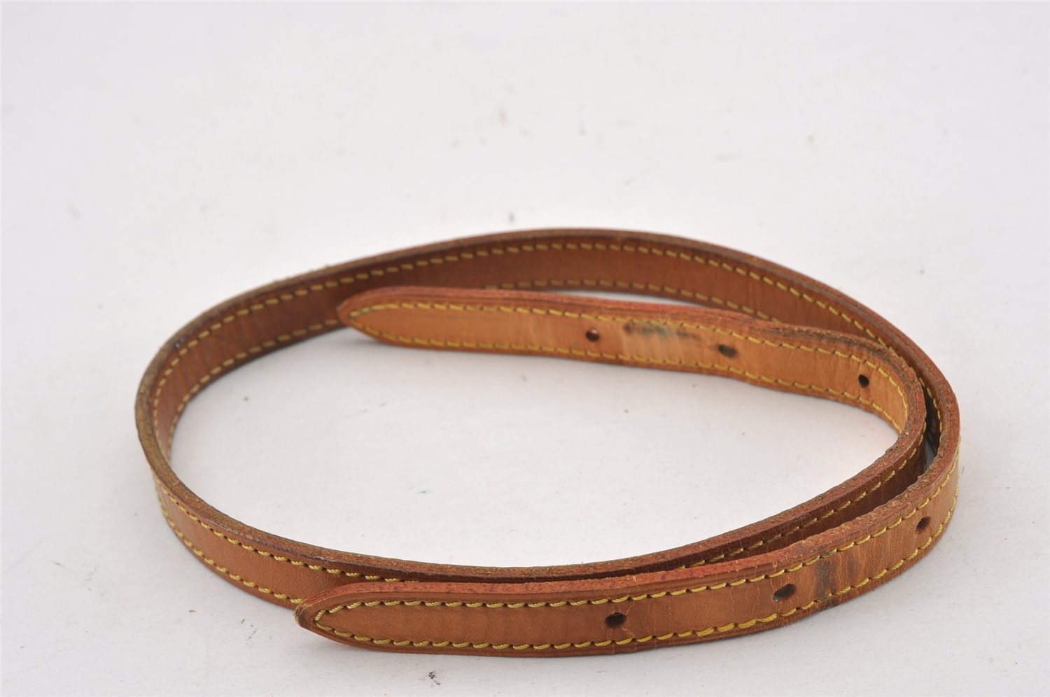 Authentic Louis Vuitton Leather Shoulder Strap For Bucket PM 27.6