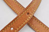 Authentic Louis Vuitton Leather Shoulder Strap For Bucket PM 27.6" Beige K4746