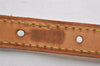 Authentic Louis Vuitton Leather Shoulder Strap For Bucket PM 27.6" Beige K4747