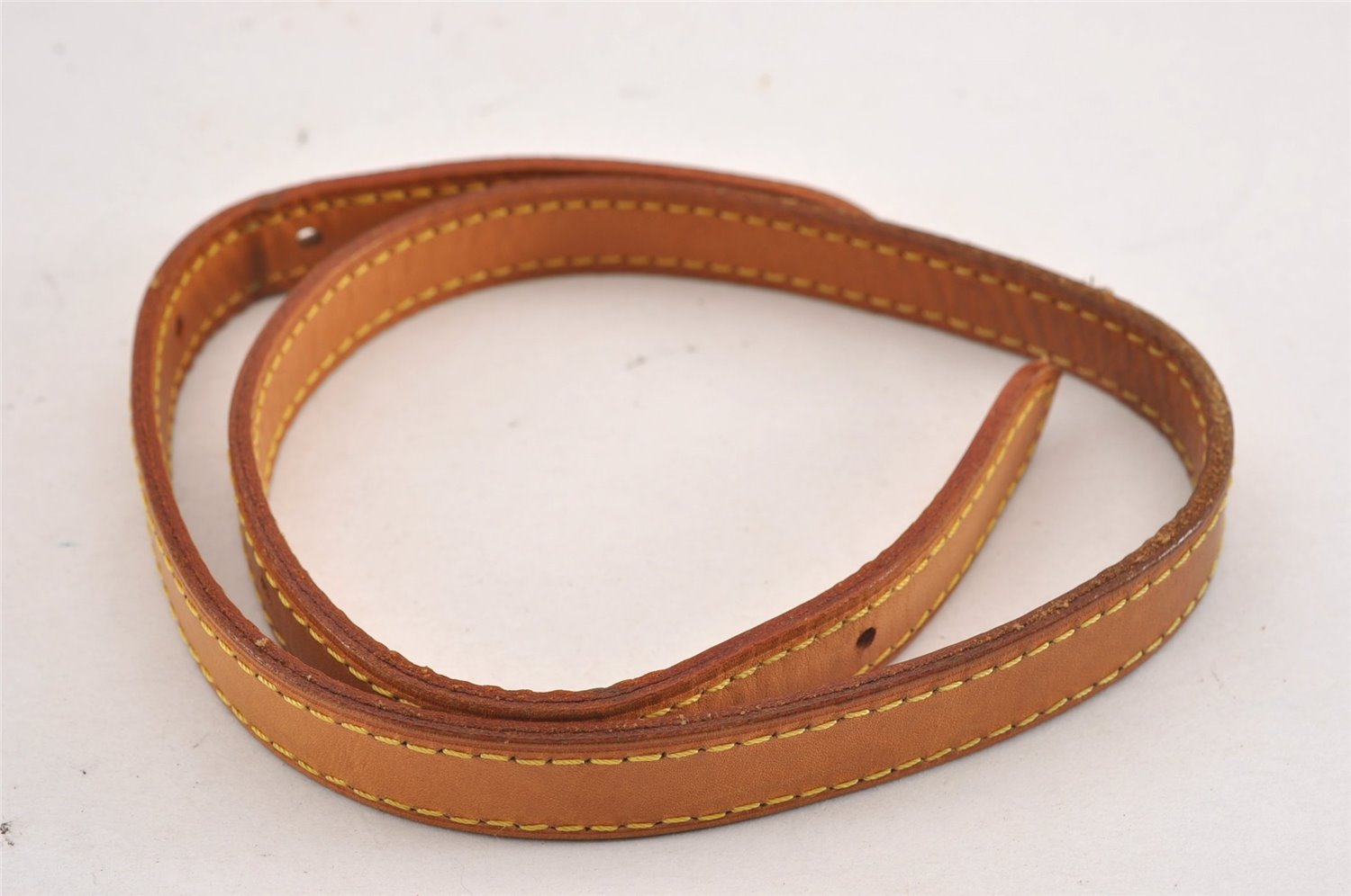 Authentic Louis Vuitton Leather Shoulder Strap For Bucket PM 27.6