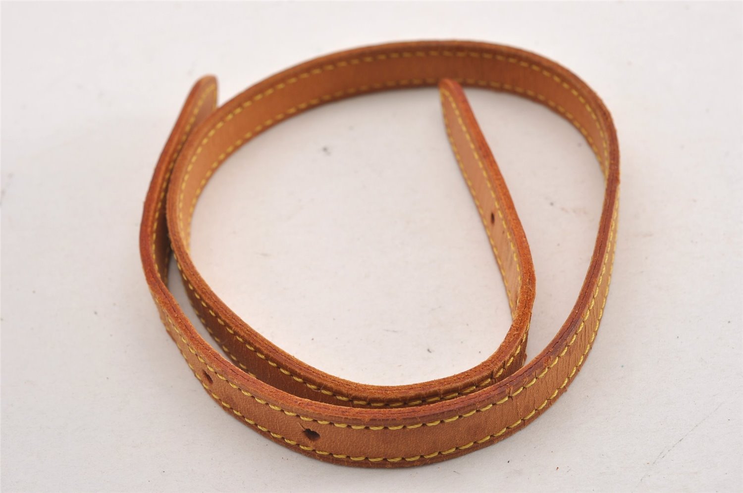 Authentic Louis Vuitton Leather Shoulder Strap For Bucket PM 27.6