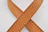 Authentic Louis Vuitton Leather Shoulder Strap For Bucket PM 27.6" Beige K4748