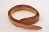 Authentic Louis Vuitton Leather Shoulder Strap For Bucket PM 27.6" Beige K4749