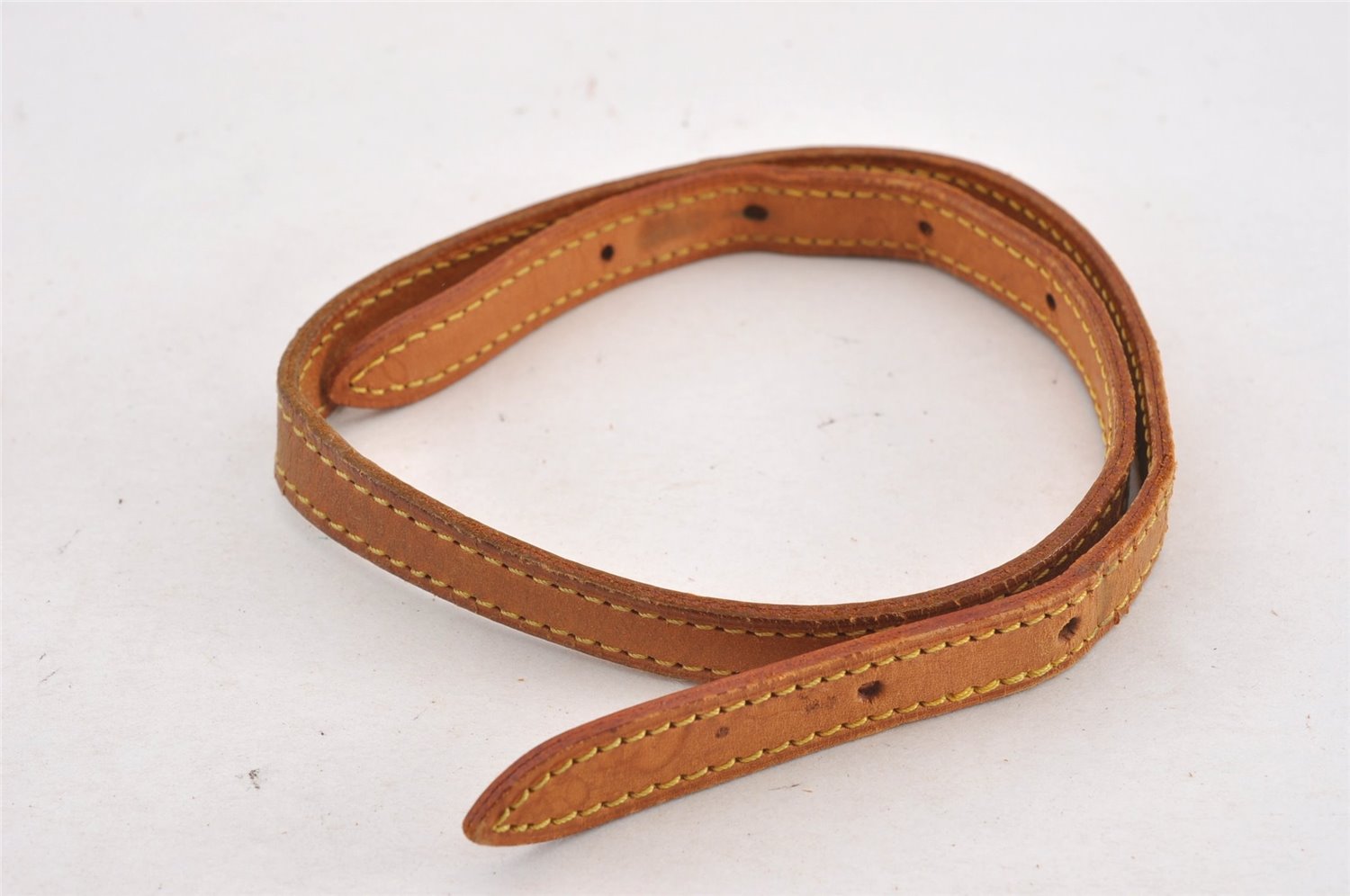 Authentic Louis Vuitton Leather Shoulder Strap For Bucket PM 27.6