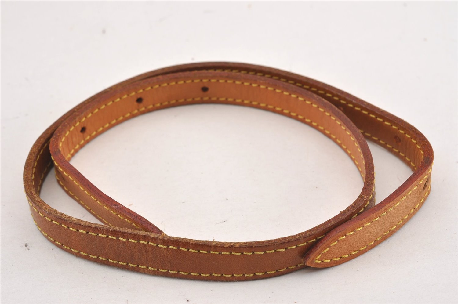 Authentic Louis Vuitton Leather Shoulder Strap For Bucket PM 27.6