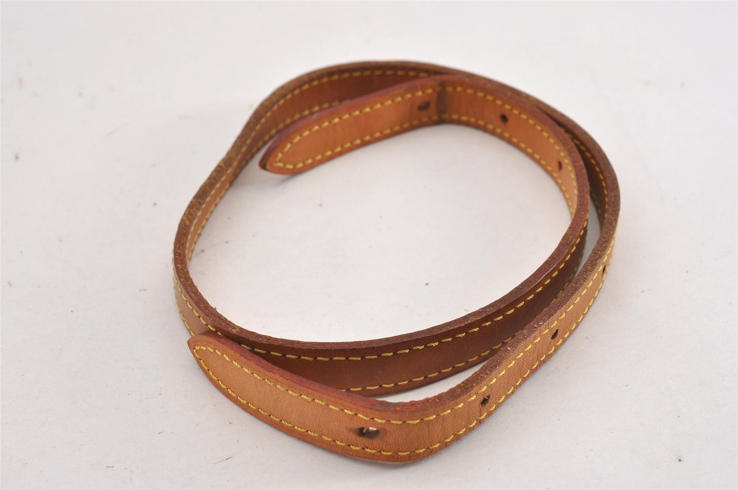 Authentic Louis Vuitton Leather Shoulder Strap For Bucket PM 27.6