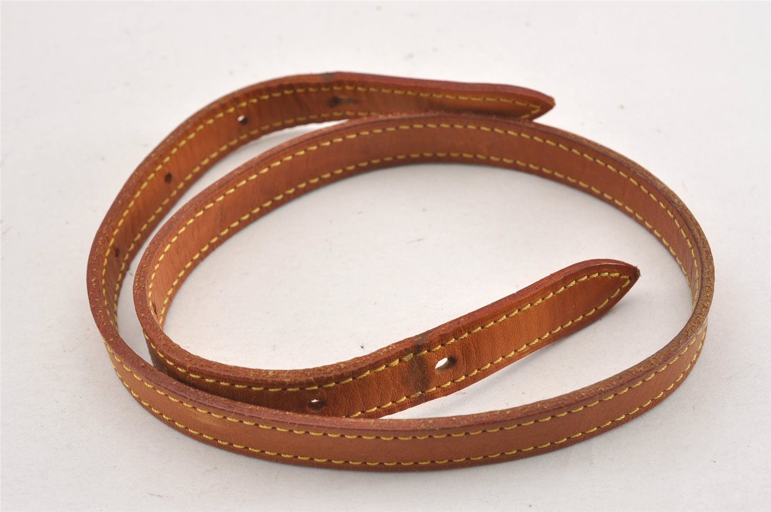 Authentic Louis Vuitton Leather Shoulder Strap For Bucket PM 27.6