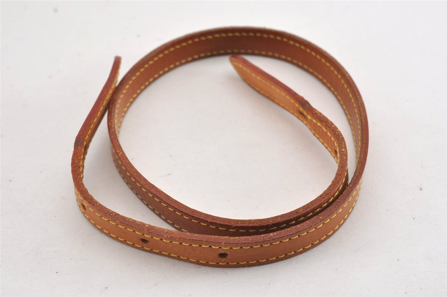 Authentic Louis Vuitton Leather Shoulder Strap For Bucket PM 27.6