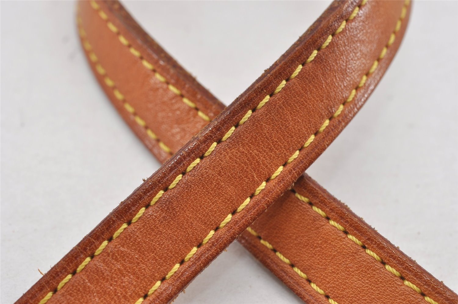 Authentic Louis Vuitton Leather Shoulder Strap For Bucket PM 27.6