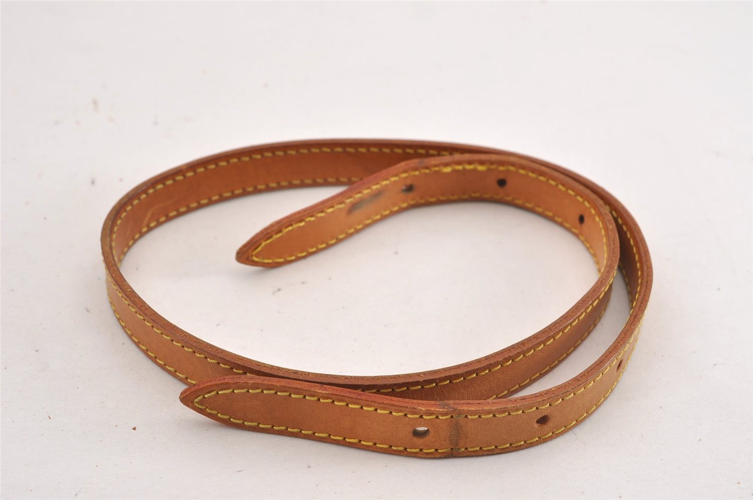 Authentic Louis Vuitton Leather Shoulder Strap For Bucket PM 27.6