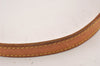 Authentic Louis Vuitton Leather Shoulder Strap For Bucket PM 27.6" Beige K4752