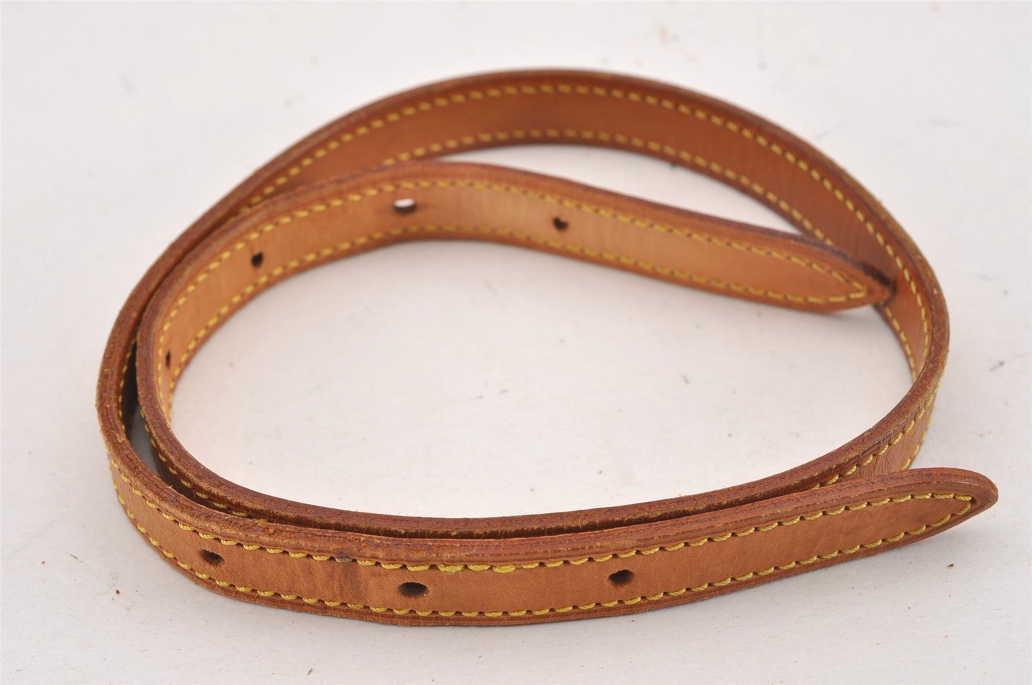 Authentic Louis Vuitton Leather Shoulder Strap For Bucket PM 27.6