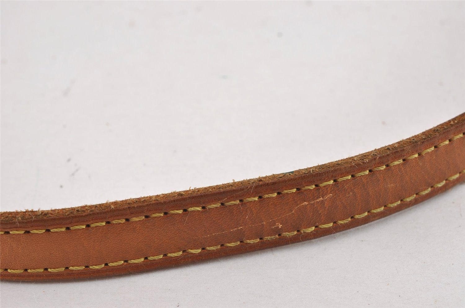 Authentic Louis Vuitton Leather Shoulder Strap For Bucket PM 27.6