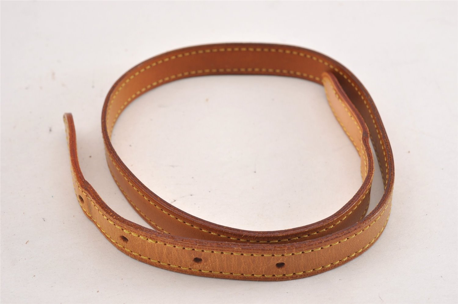 Authentic Louis Vuitton Leather Shoulder Strap For Bucket PM 27.6