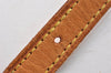 Authentic Louis Vuitton Leather Shoulder Strap For Bucket PM 27.6" Beige K4753