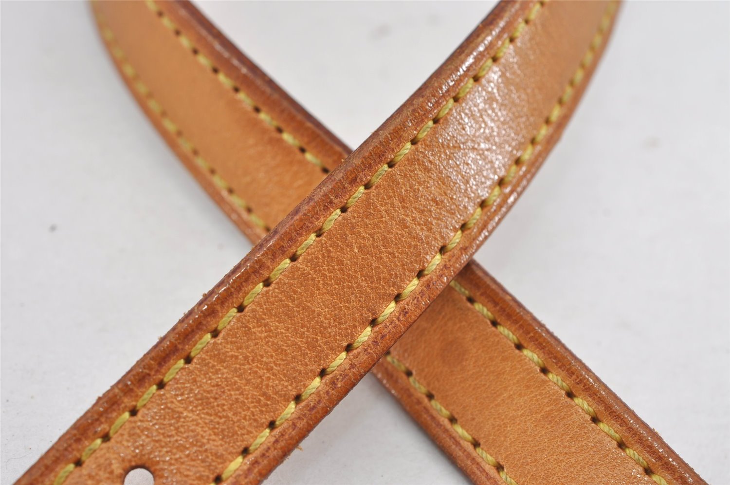 Authentic Louis Vuitton Leather Shoulder Strap For Bucket PM 27.6