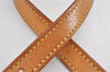 Authentic Louis Vuitton Leather Shoulder Strap For Bucket PM 27.6" Beige K4753