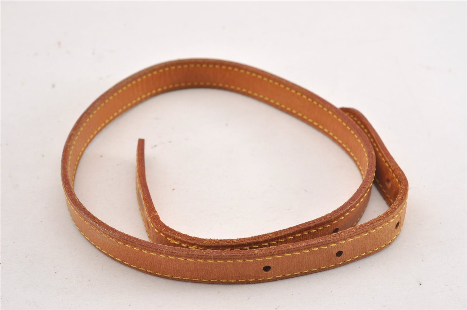 Authentic Louis Vuitton Leather Shoulder Strap For Bucket PM 27.6