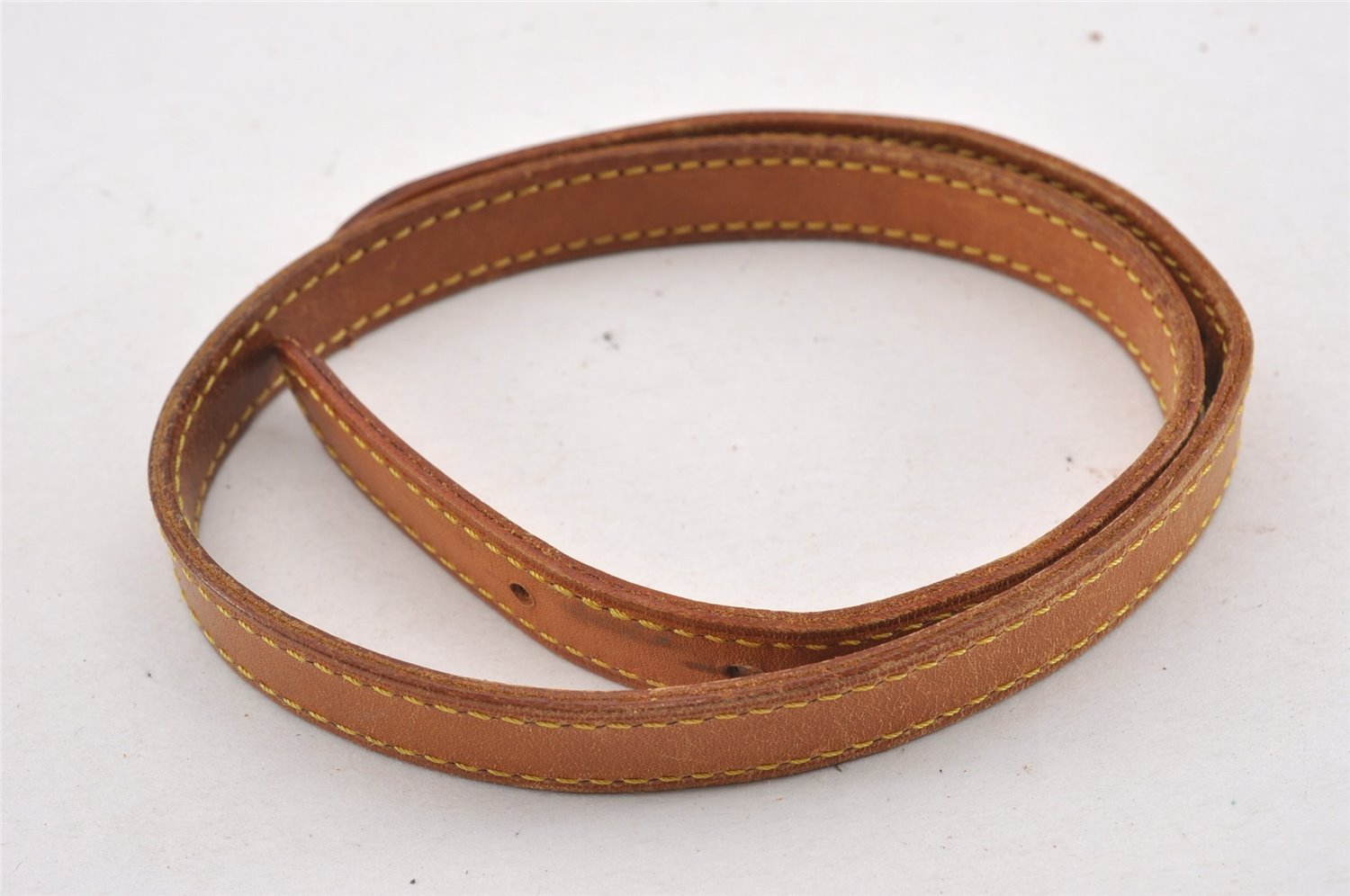 Authentic Louis Vuitton Leather Shoulder Strap For Bucket PM 27.6