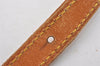 Authentic Louis Vuitton Leather Shoulder Strap For Bucket PM 27.6" Beige K4754