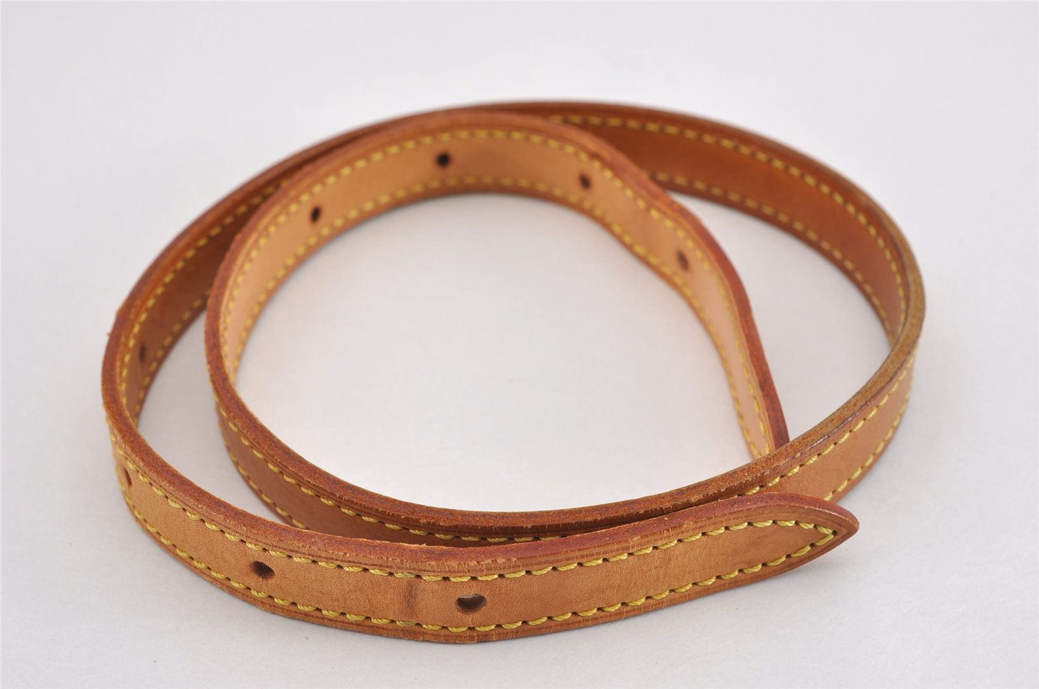 Authentic Louis Vuitton Leather Shoulder Strap For Bucket PM 27.6