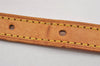 Authentic Louis Vuitton Leather Shoulder Strap For Bucket PM 27.6" Beige K4757