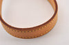 Authentic Louis Vuitton Leather Shoulder Strap For Bucket PM 27.6" Beige K4757