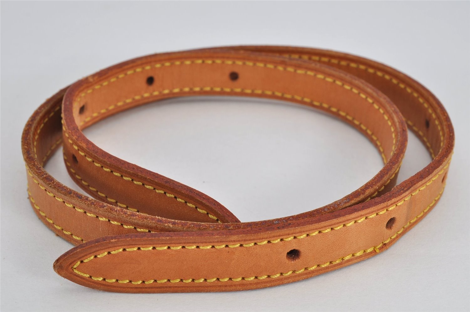 Authentic Louis Vuitton Leather Shoulder Strap For Bucket PM 27.6