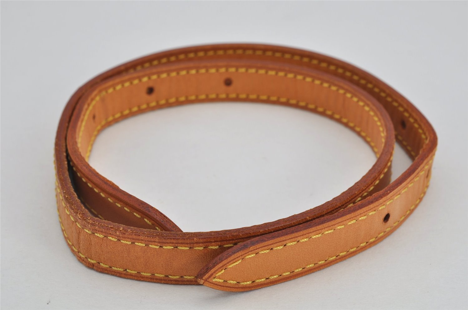 Authentic Louis Vuitton Leather Shoulder Strap For Bucket PM 27.6