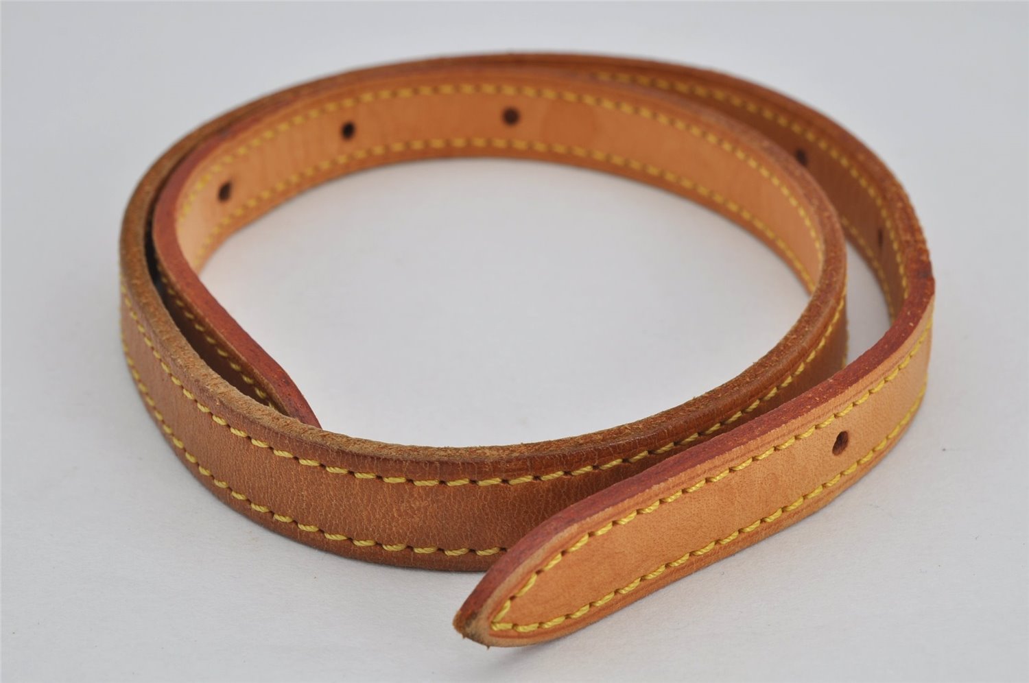 Authentic Louis Vuitton Leather Shoulder Strap For Bucket PM 27.6