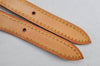 Authentic Louis Vuitton Leather Shoulder Strap For Bucket PM 27.6" Beige K4762