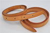 Authentic Louis Vuitton Leather Shoulder Strap For Bucket PM 27.6" Beige K4762