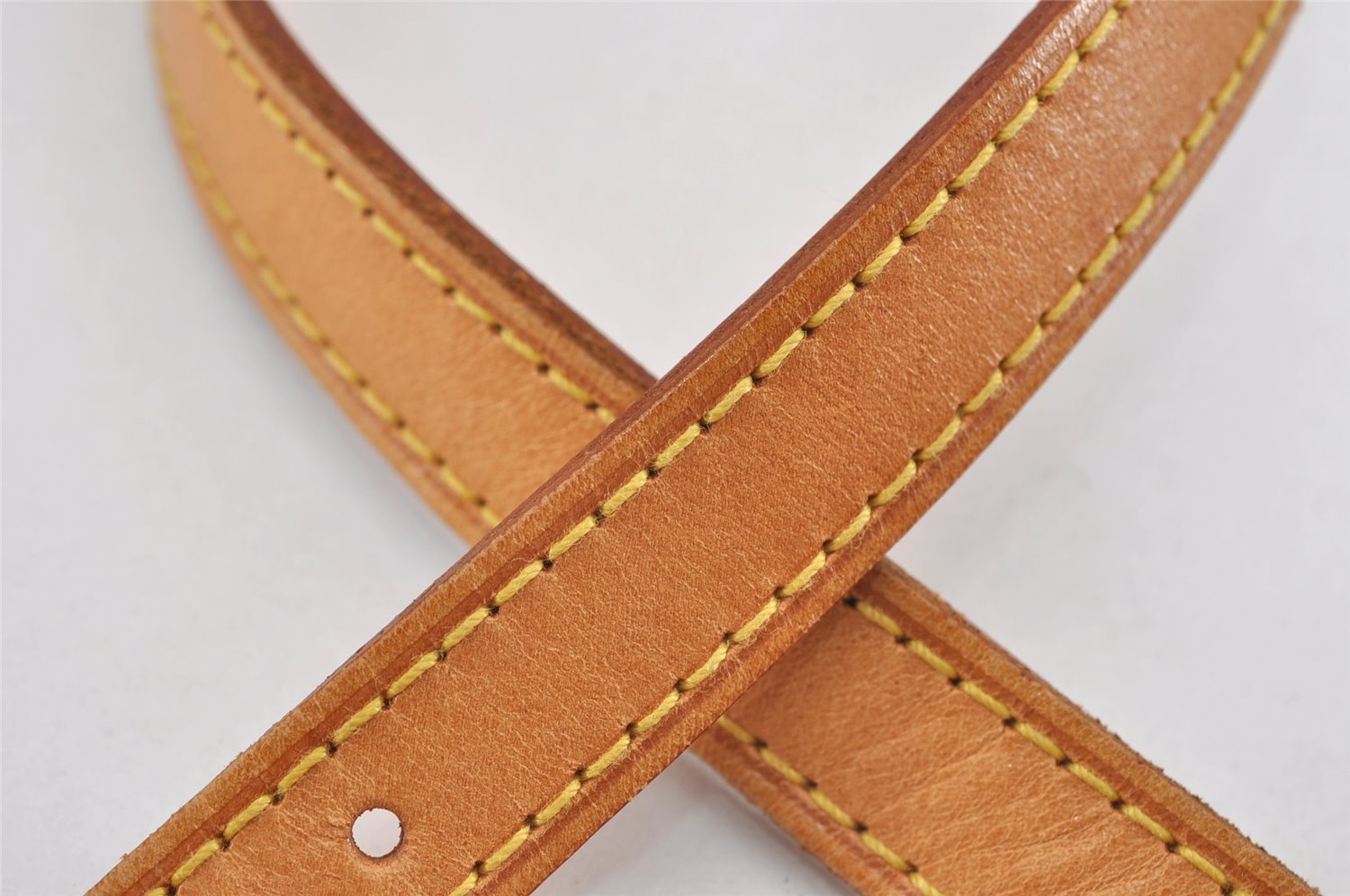 Authentic Louis Vuitton Leather Shoulder Strap For Bucket PM 27.6