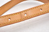 Authentic Louis Vuitton Leather Shoulder Strap For Bucket GM 31.9" Beige K4764