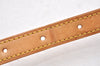 Authentic Louis Vuitton Leather Shoulder Strap For Bucket GM 31.9" Beige K4764