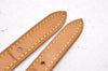 Authentic Louis Vuitton Leather Shoulder Strap For Bucket PM 27.6" Beige K4765