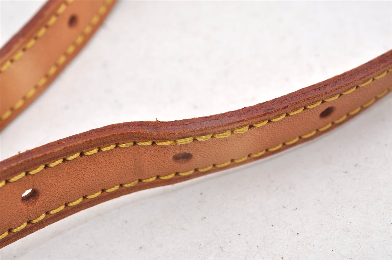 Authentic Louis Vuitton Leather Shoulder Strap For Bucket PM 27.6