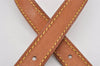 Authentic Louis Vuitton Leather Shoulder Strap For Bucket GM 31.9" Beige K4766